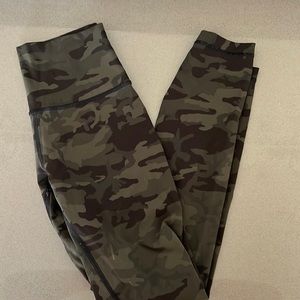 Size 4 Lululemon Camo Leggings